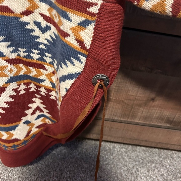 NWOT COTTON & RYE AZTEC SWEATER - Picture 4 of 5